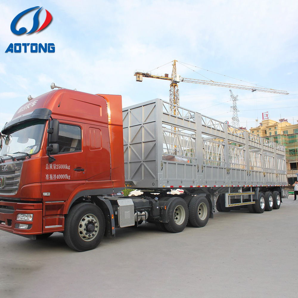 Semi-Trailer Hydraulic Axis Steerable Cast Semi Trailer for Multi Axles Bridge Girder Transport