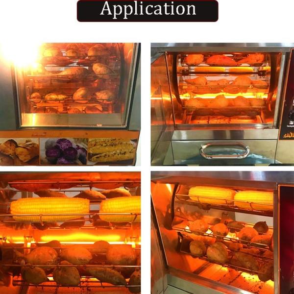 2.2 Kw Commercial Baking Equipment Baked Sweet Potato Machine