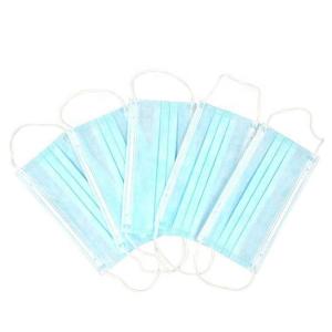 China Non Woven Hygienic Face Mask / Earloop Hypoallergenic Dental Masks wholesale