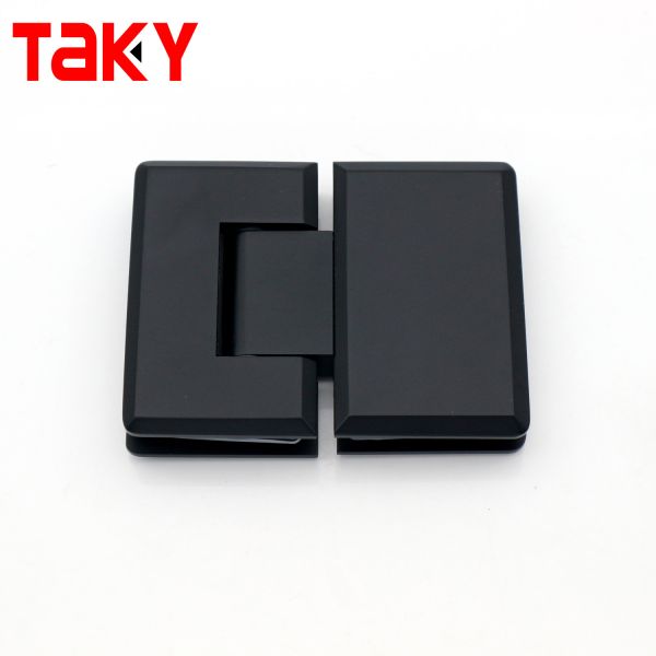 180 Degree 8-12mm Bathroom Door Pivot Glass to Glass Hinges