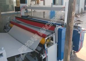 China Semi automatic tissue paper rolls rewinding machine efficient with embassing Function wholesale