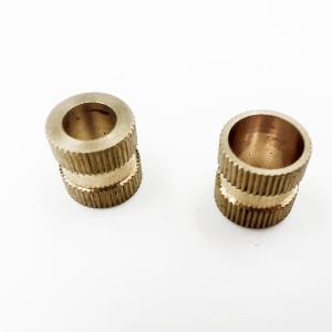 China OEM Knurled Brass Threaded Inserts , Precision Threaded Nut Insert wholesale