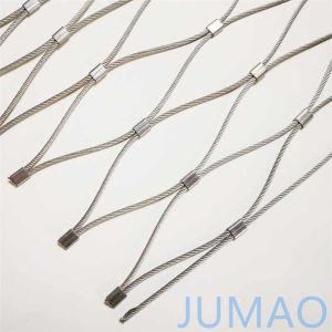 China 4mm 316 Stainless Steel Cable Mesh Rope Net ODM on sale