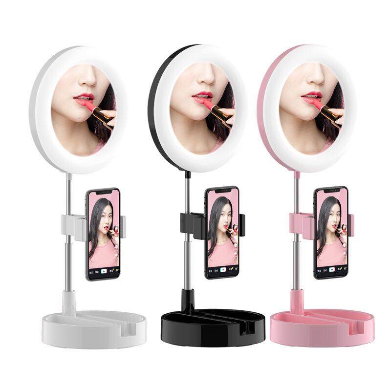 CE AC Adaptor 0.56kg 30cm Makeup Selfie Ring Light