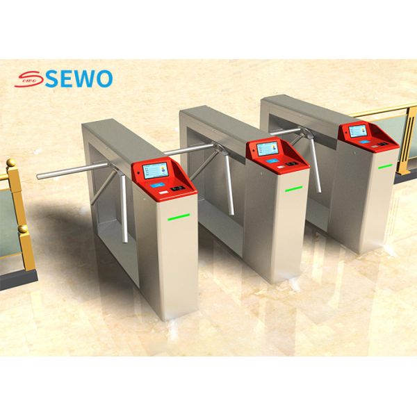 Scenic Spot Ticket Checking Tripod Turnstile Gate Entrance For People Passing Through