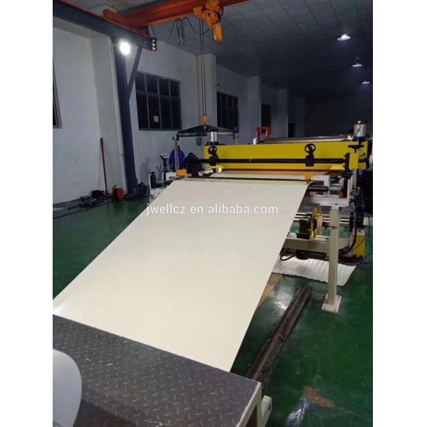 Jwell PVC Decoration Sheet Marble board Making machine Extrusion Production line