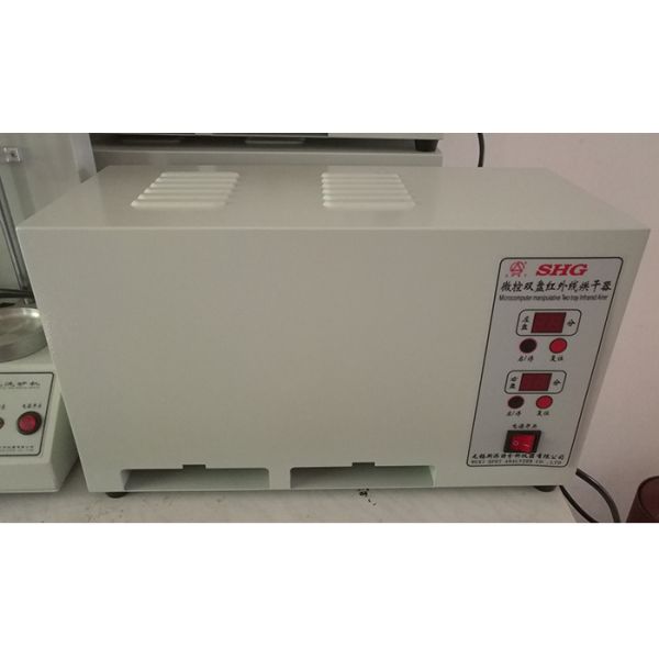 Double Disk Infrared Foundry Testing Equipment , Universal Sand Strength Machine Drying Apparatus