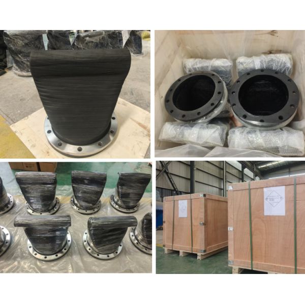 DN32-DN2000 Flanged Duckbill Check Valve Made Of Ductile Iron Steel