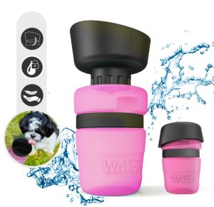China Leak Proof Outside Portable Squeeze Dog Water Bottle wholesale