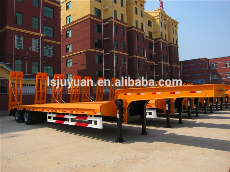 NDRC Announced Enterprise low bed semi trailer with gooseneck and 2 axles in Nigeria