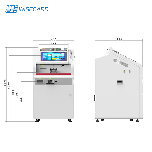STM Bank Smart Teller Machine Bank Financial Kiosk Multi Function