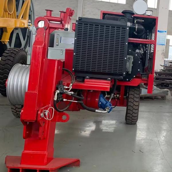 Quality Transmission Power Line SA-QY60 60KN Cable Puller Stringing Equipment for sale