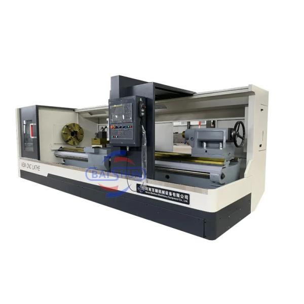 Quality Hard Guideway Spindle Bore 52mm Horizontal Flat Bed Cnc Lathe Machine for sale