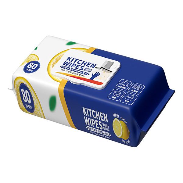 Quality Nonwoven Fabric Kitchen Cleaning Wipes Cooktops Microwave Cleaning Wipes Customized for sale
