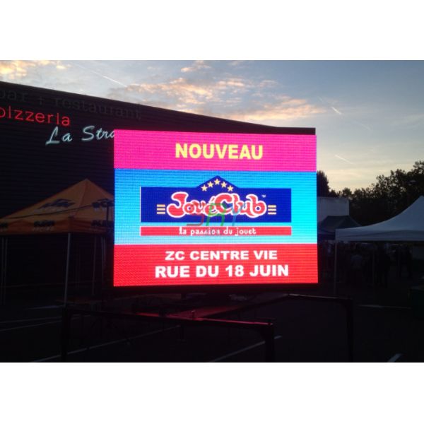 High Refresh LED Wall Screen Wide Viewing Angle LED Outdoor Advertising Board