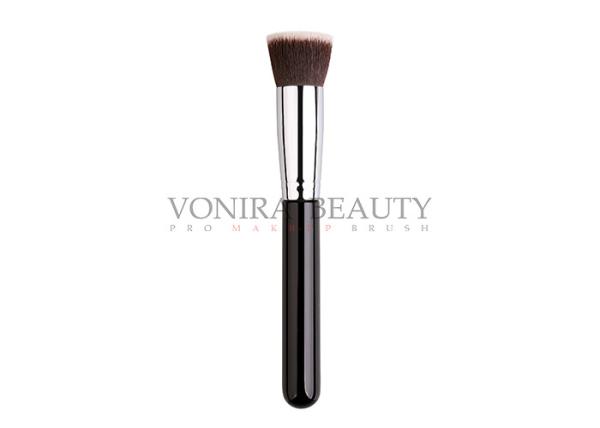 Quality Flat Top Cream Liquid Foundation Buffer Brush Long Handle Flat Kabuki Brush for sale