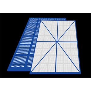 China Blue 6mm Mesh Construction Safety Screens High Rise Safety Systems wholesale