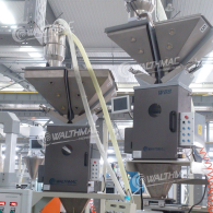Raw Materials Four Components Gravimetric Batch Blender 0.6kw