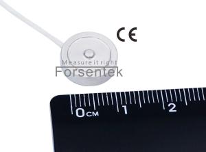 China Miniature Button Type Force Transducer 1kN 500N 200N 100N 50N Compression Sensor wholesale