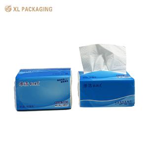 White Virgin Pulp Facial Paper Tissue 3 - 4 Ply Water Absorption Paper Home Use
