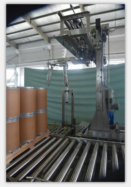 Quality 380V 3.5KW PLC Coordinate Automatic Palletizer Machine for sale