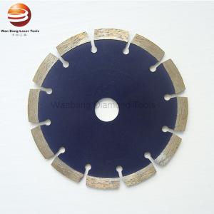 China General Purpose Diamond Laser Welded 150mm Saw Blade With Flat Segment wholesale