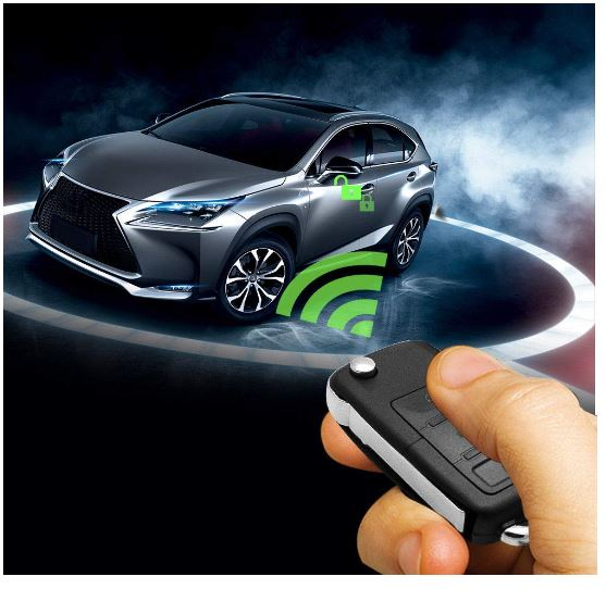 DC12V-24DC Universal vehicle Smart Car Alarm System With GPS Detect Engine