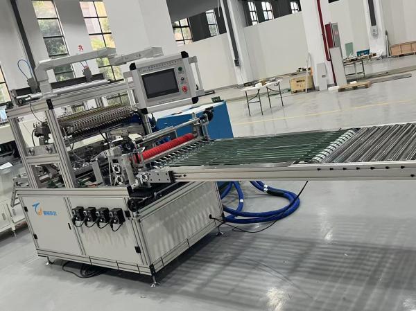 Quality Pleated Paper Production Line Customized Filter Manufacturing Machine 50HZ With Gluing Machine for sale