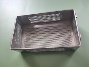 China Fruit Stackable Metal Wire Storage Basket Rectangular wholesale