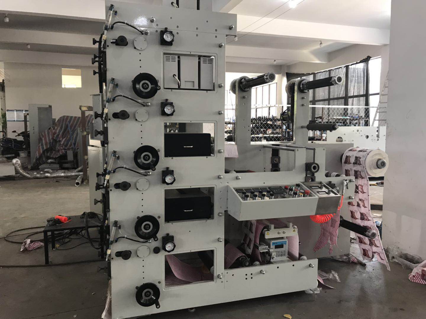 Flexo Printing Machine for Carton Boxes Printing 60m/min Print Speed