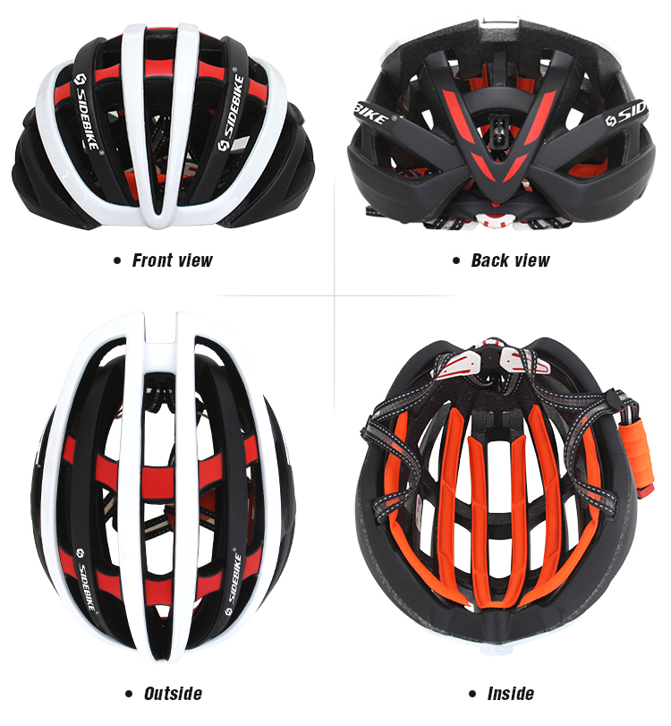 Bright Color Mens / Ladies Road Bike Helmets Reliable OEM ODM Available