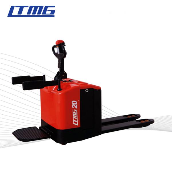 Quality Walk Behind Electric Pallet Stacker Ergonomic Design Customized Lifting Height for sale