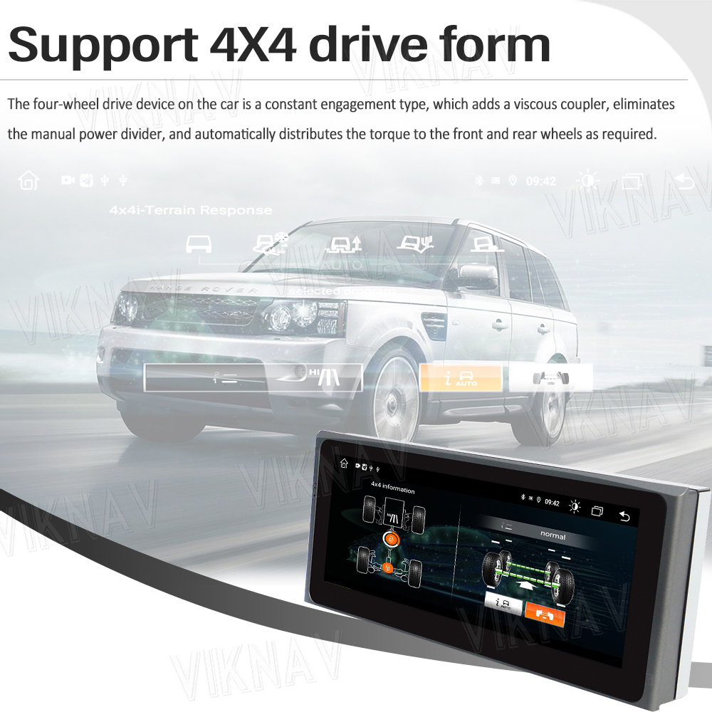 GPS Navigation Wireless Car Radio Android 10 For Range Rover Vouge V8 L322 1998-2012