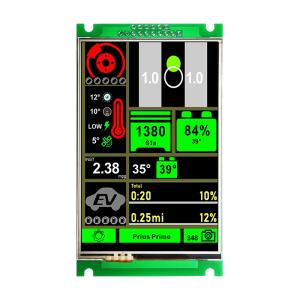China 3.5&quot; Smart UART TFT Display 320x480 With Projected Resistive Touch wholesale