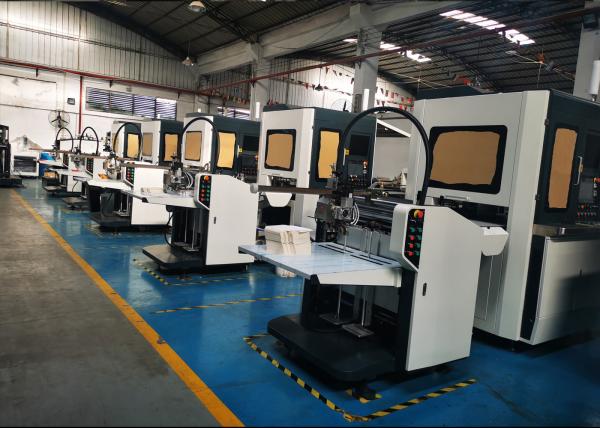 Quality Cellphone Mobile Box Making Machine 40pcs/Min Panasonic Servo Motor for sale