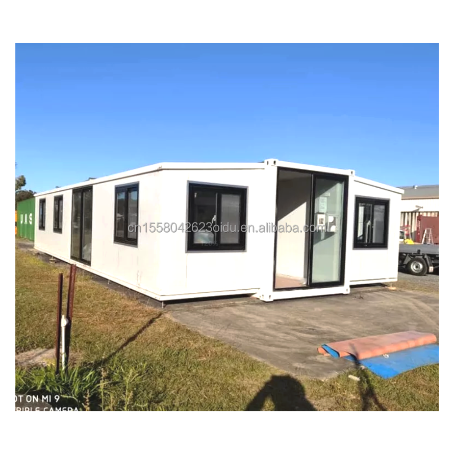 Aluminum Alloy Windows Modern Design 40ft 20ft Movable Prefab Container House Expandable and Foldable Steel for Outdoor