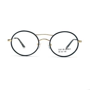 China Stainless Steel Round Optical Frames with Enhanced Durability-model MD158 ,OEM/ODM Manufacturer on sale