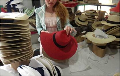 New Designed BUTTERFLY FLOPPY Felt HAT,red hat wholesale