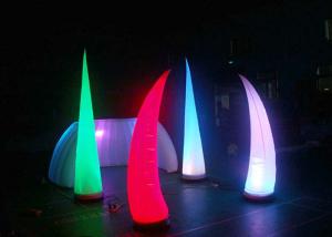China LED Light Inflatable Standing Cone,Lighting Decoration Inflatables wholesale