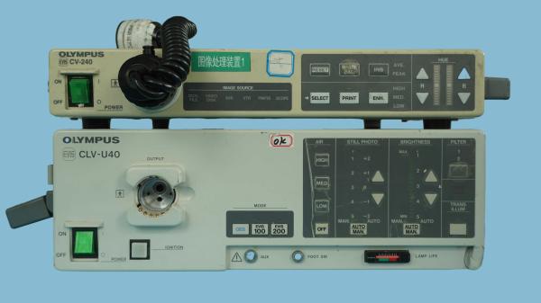 Quality CLV-240 Xenon Endoscopy Light Source & CV-240 Video Processor for sale