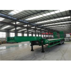 China Gooseneck Lowboy Semi Trailer Leaf Spring Suspension With Equalizer Beam wholesale