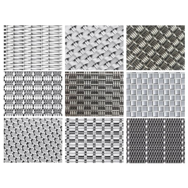 Anticorrosion SS304 Architectural Mesh Screen Rigid Metal Mesh Facade