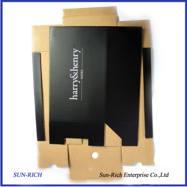 Custom Design Printed Corrugated Paper Shoe Box