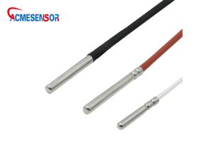 China Ntc Rtd Pt100 Temperature Sensor Transducer -50-100 Hydraulic Pt1000 3 2 Wire Temperature Sensor Probe wholesale