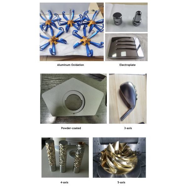 Aluminum 6061 5 Axis CNC Parts Sheet Metal Fabrication Services