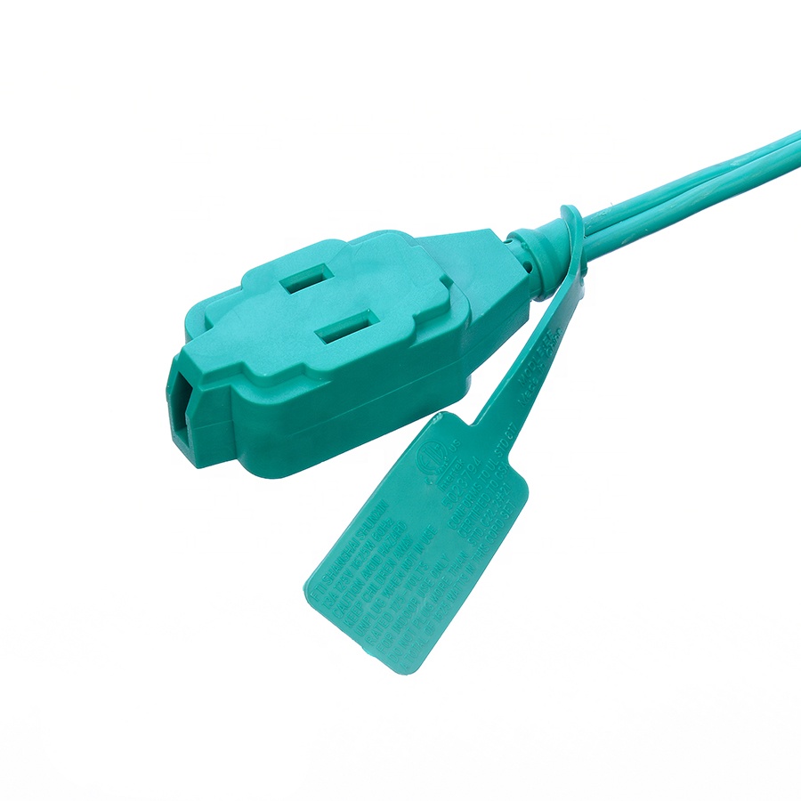 Custom Length NEMA Female End Type Power Cord American SA ETL Certificated Extension Cord for Indoor Outdoor Applications