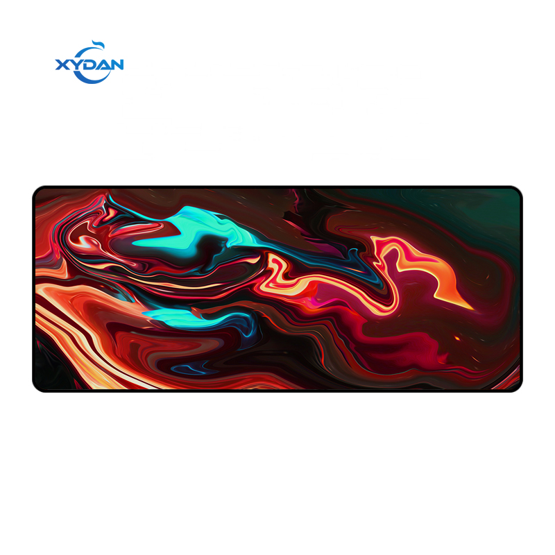 Stock Custom Sublimation Logo XL XXL Large Computer Keyboard Liquid Deskpads Deskmats Rubber Mouse Game Mats Desk Pad Gaming Mousepad