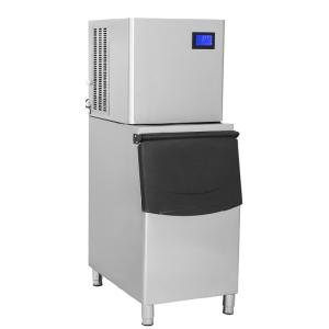 Touchpad Control Panel 400kg/24h Commercial Ice Making Machine Ice Cube Maker Machine