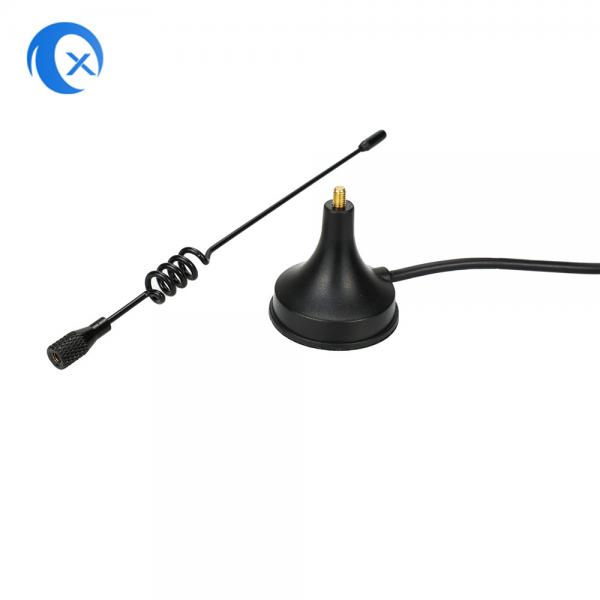 Indoor GSM GPRS 2dBi Magnetic Whip Antenna With SMA Male Connector