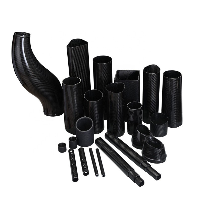 3k Weave Carbon Fiber Cold Air Intake Kit Front Airbox For Replacement Parts